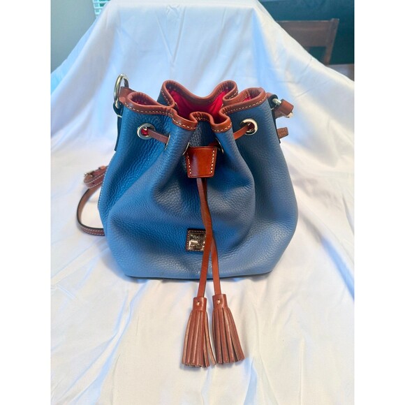 Dooney & Bourke Handbags - Dooney and Bourke pebble grain Kendall drawstring bag